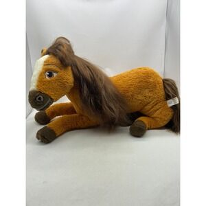 SPIRIT Untamed LARGE 22"‎ Brown Stuffed/Plush Horse Brushable Mane Dreamworks